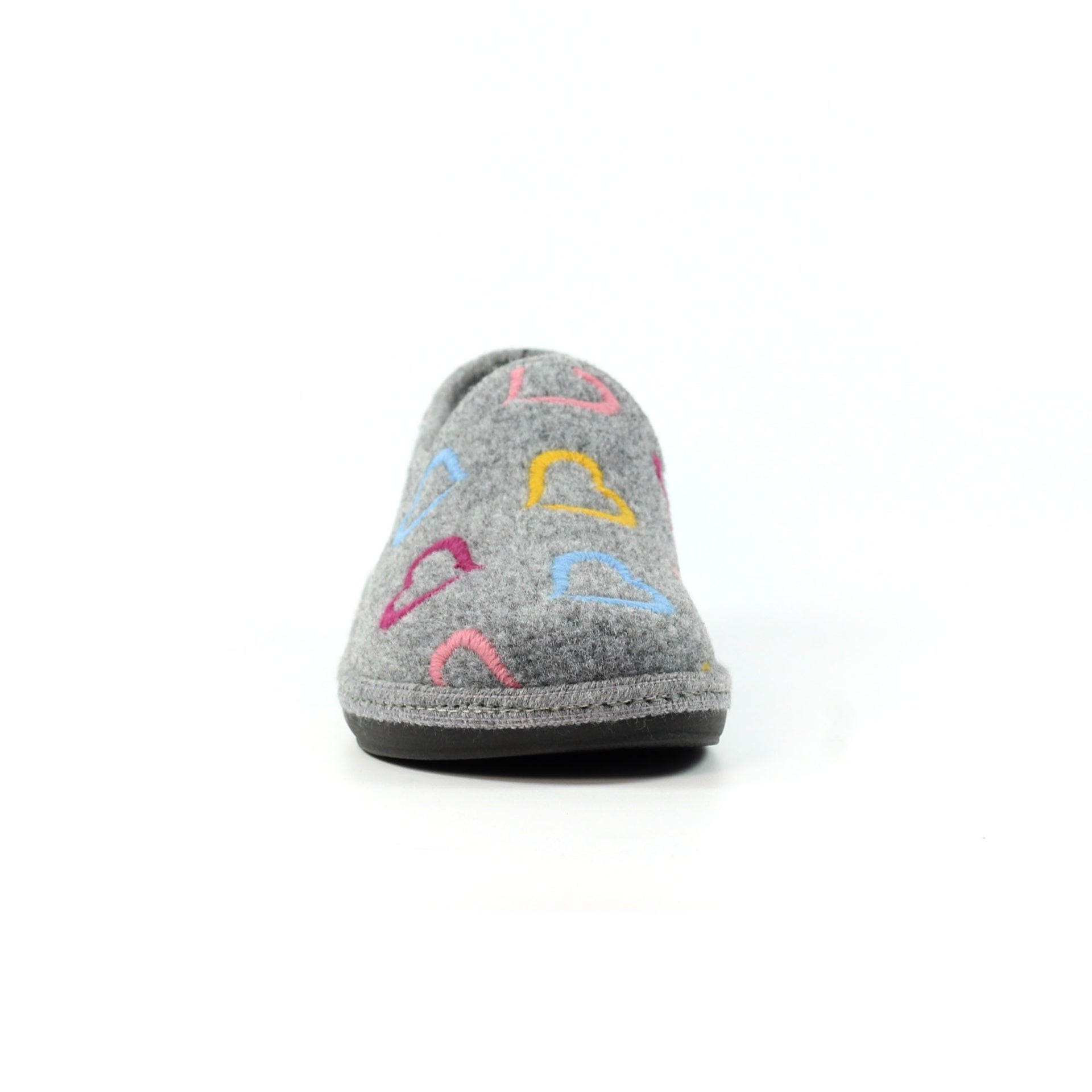 Joyful Grey Slipper