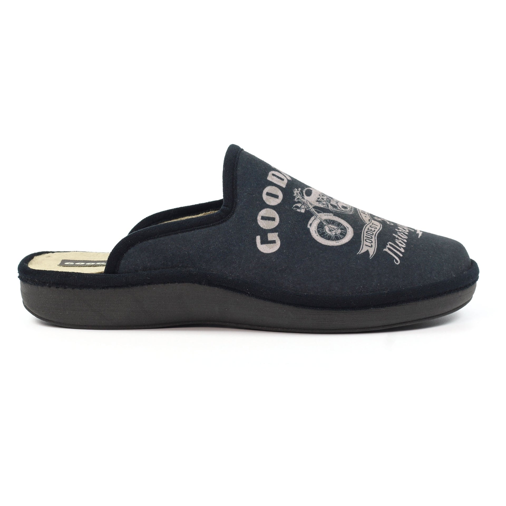 Huxley Grey Mule Slipper