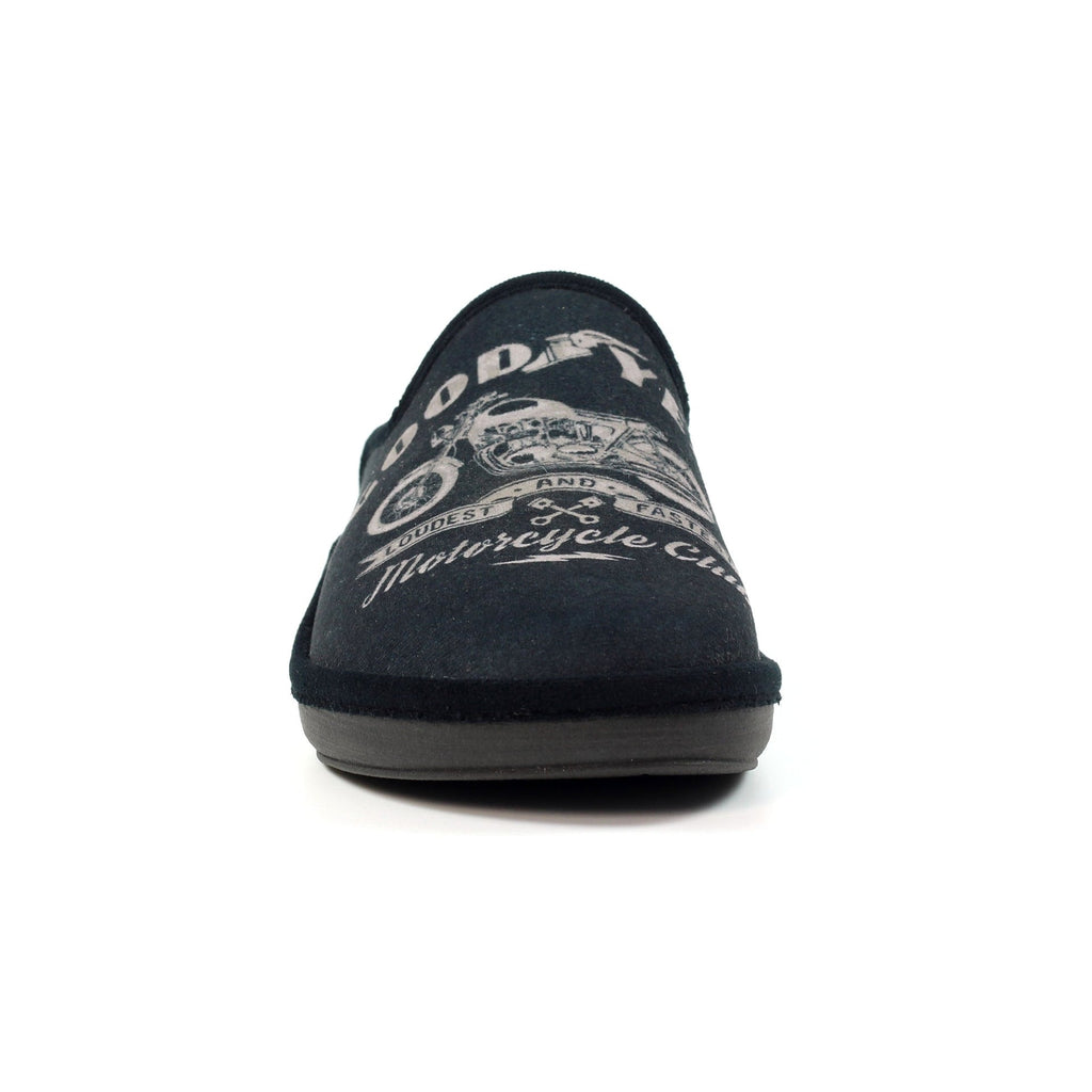 Huxley Grey Mule Slipper