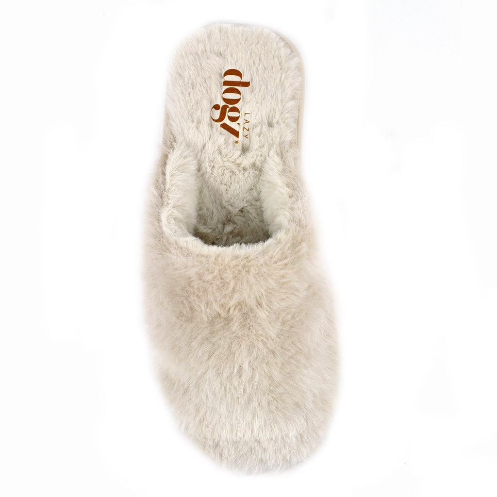 Salla Beige Mule Slipper