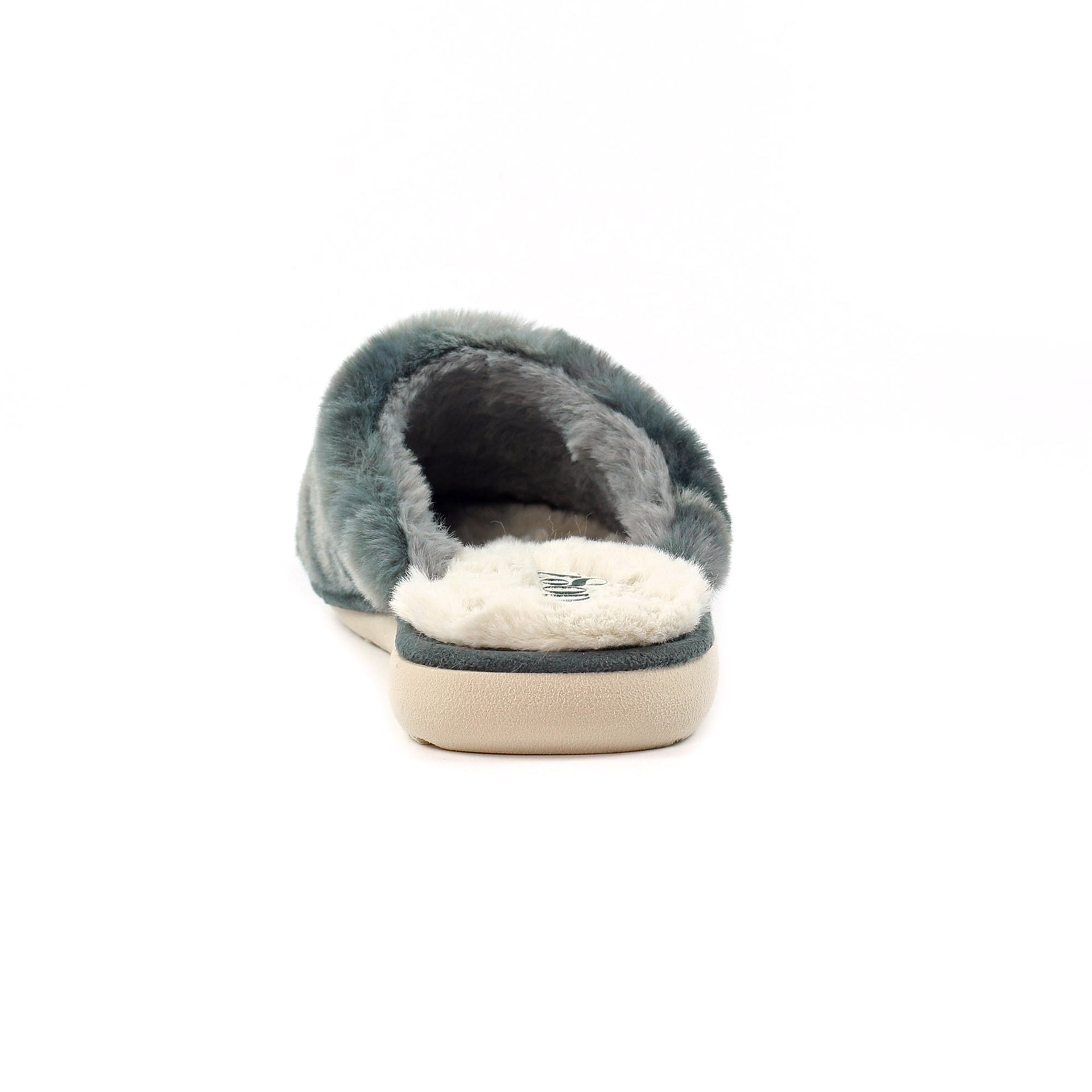 Salla Grey Mule Slipper