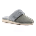 Aphrodite Grey Mule Slipper
