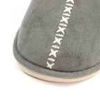 Aphrodite Grey Mule Slipper