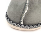 Apollonia Grey Mule Slipper