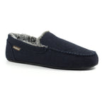 Hendrix Navy Slipper