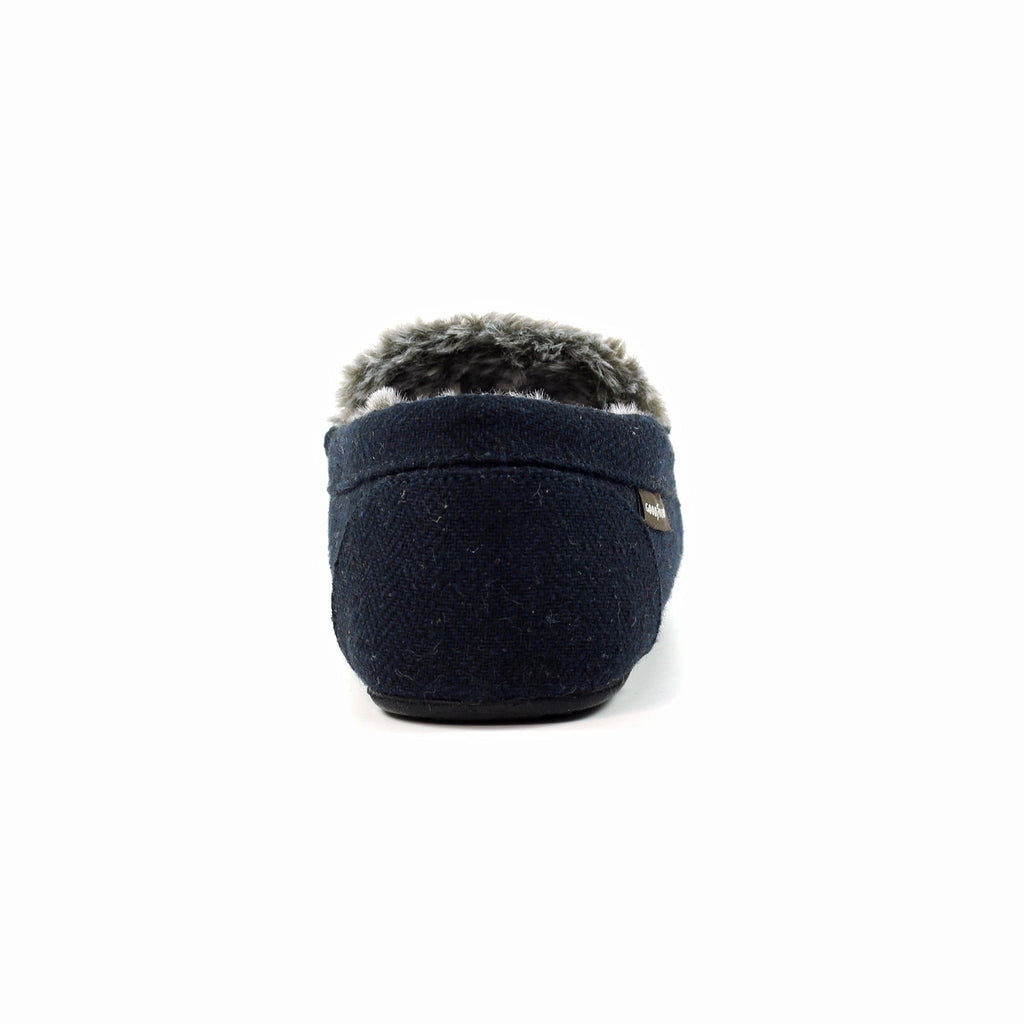 Hendrix Navy Slipper