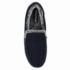 Hendrix Navy Slipper