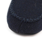 Hendrix Navy Slipper