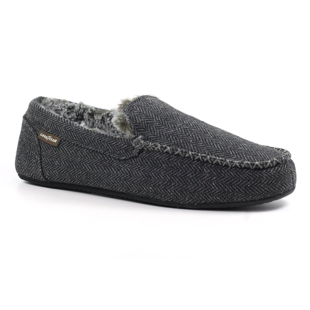 Hendrix Grey Slipper