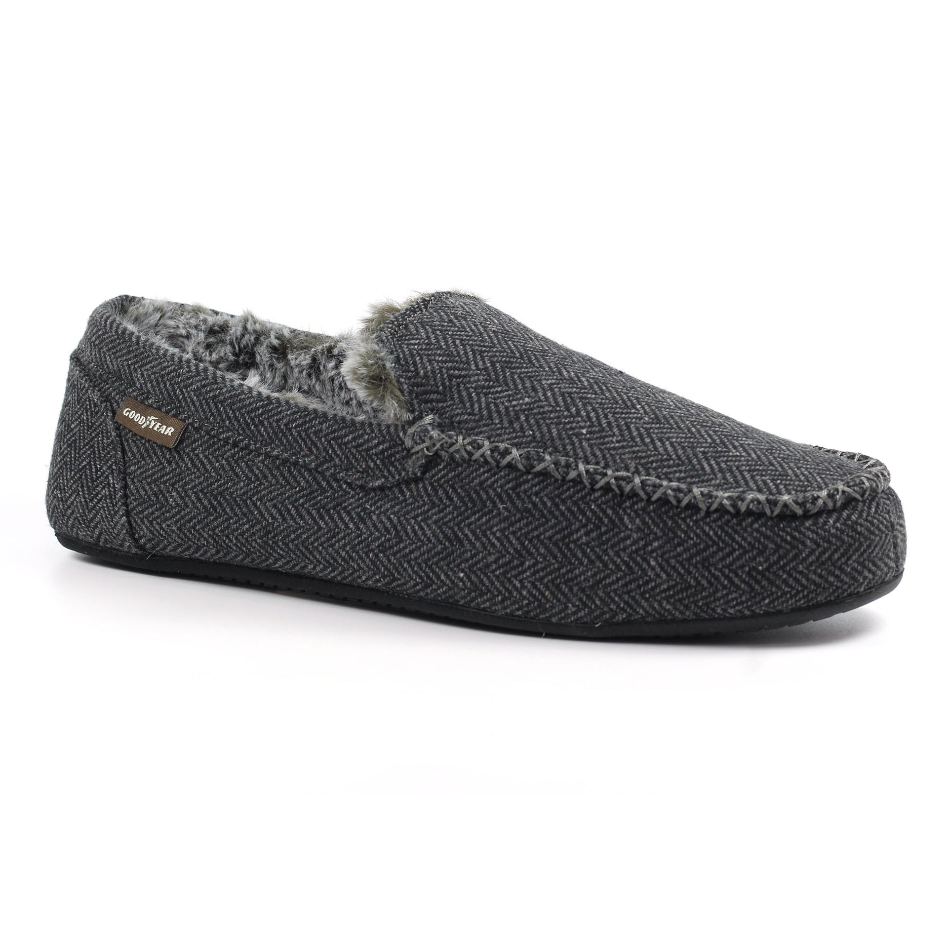 Hendrix Grey Slipper
