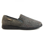 Harrison Grey Tweed Slipper