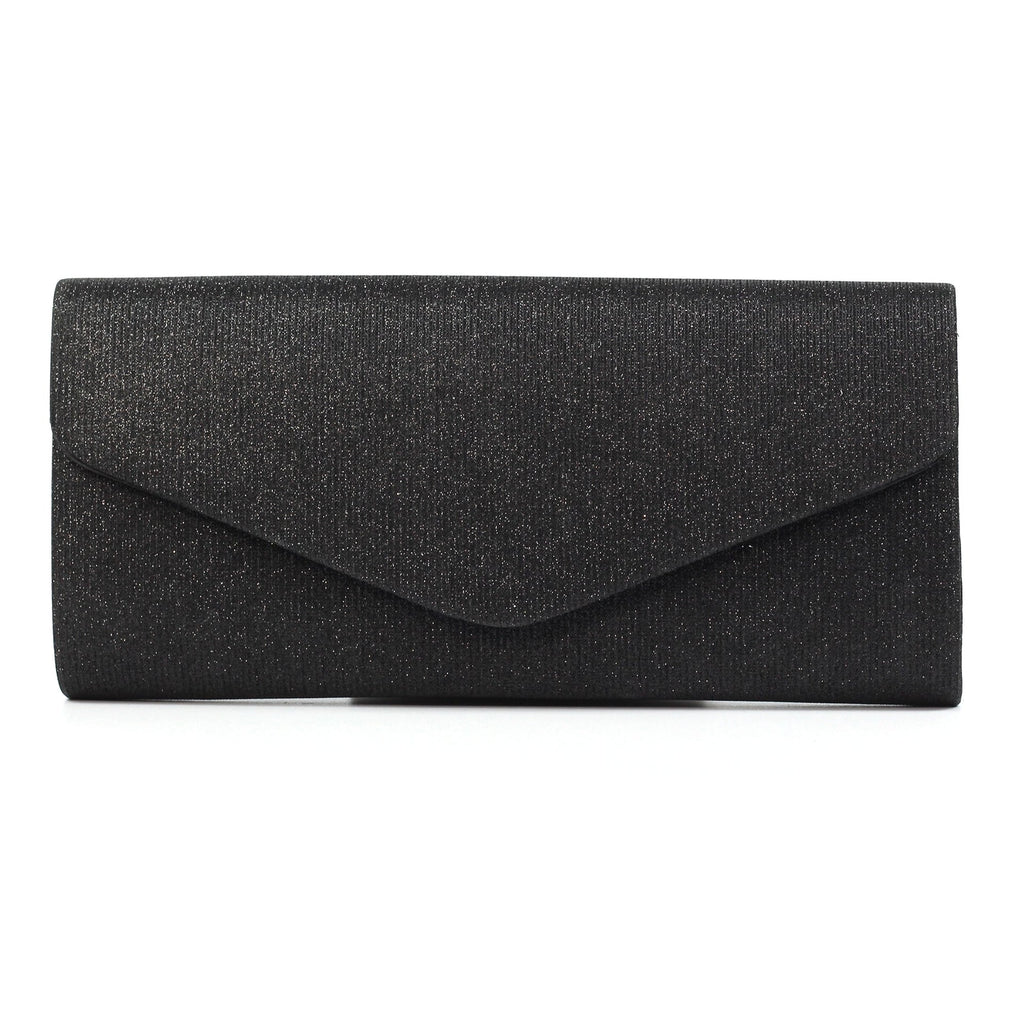Kalina Black Clutch Bag
