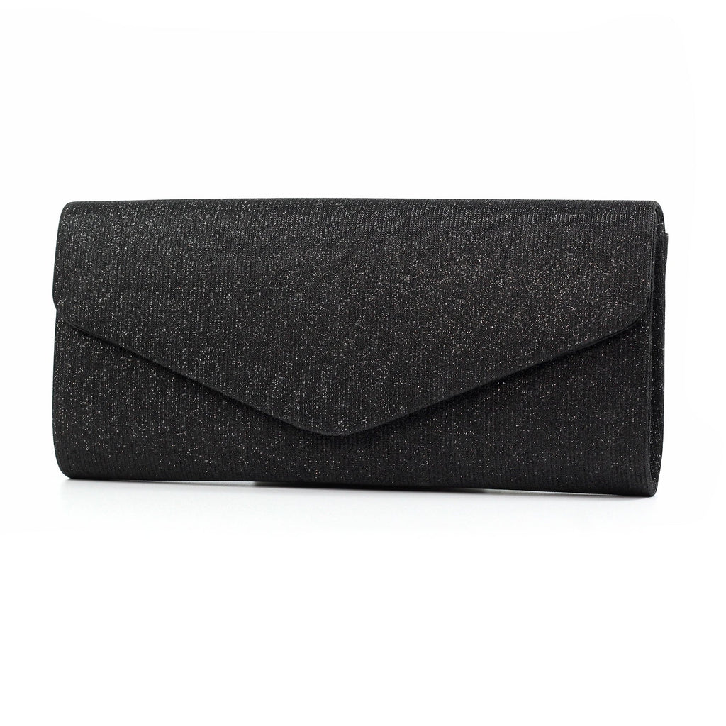 Kalina Black Clutch Bag