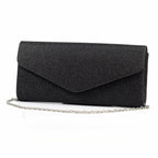 Kalina Black Clutch Bag