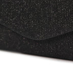 Kalina Black Clutch Bag