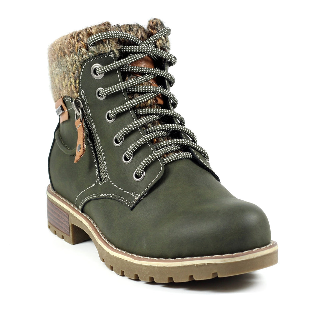 Millie Olive Waterproof Boot