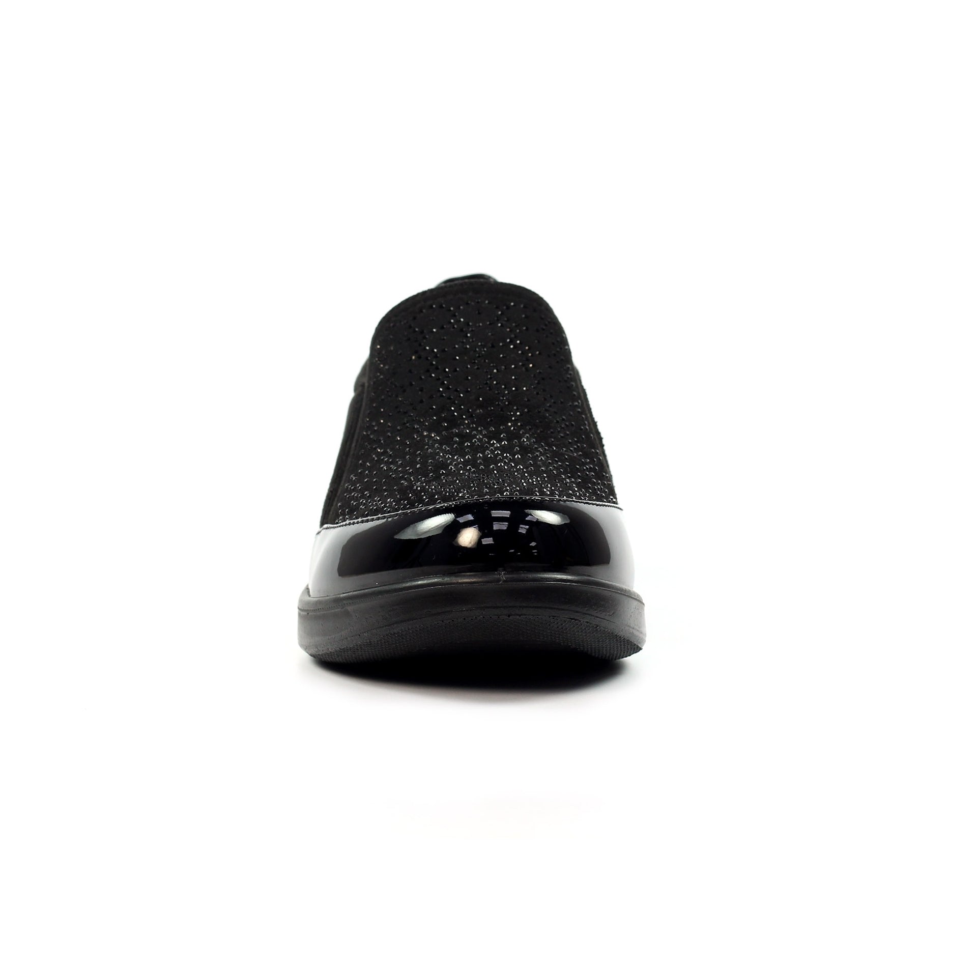Hattie Black Wedge Shoe
