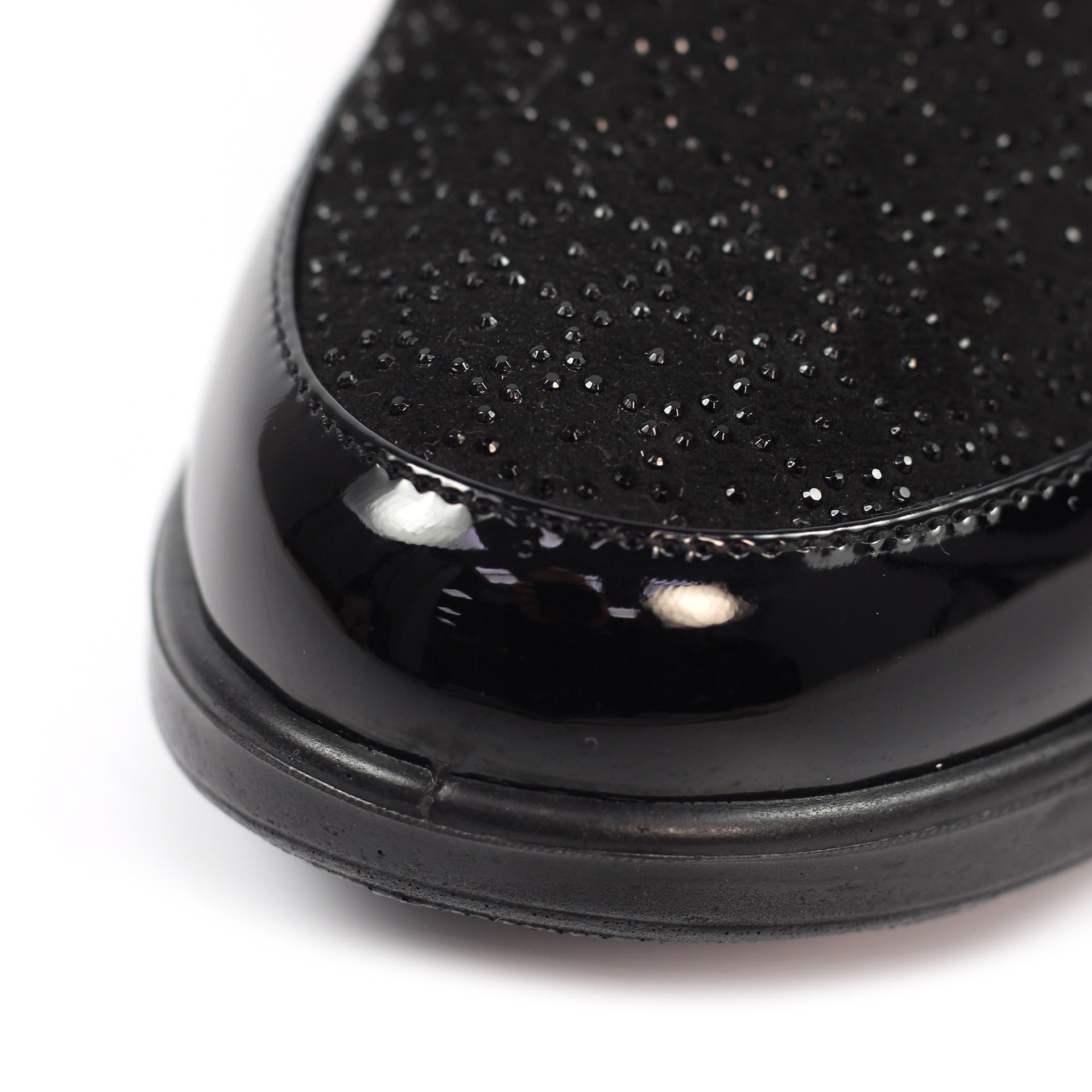 Hattie Black Wedge Shoe