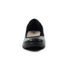 Winnie Black Wedge Shoe