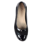 Marian Black Wedge Shoe