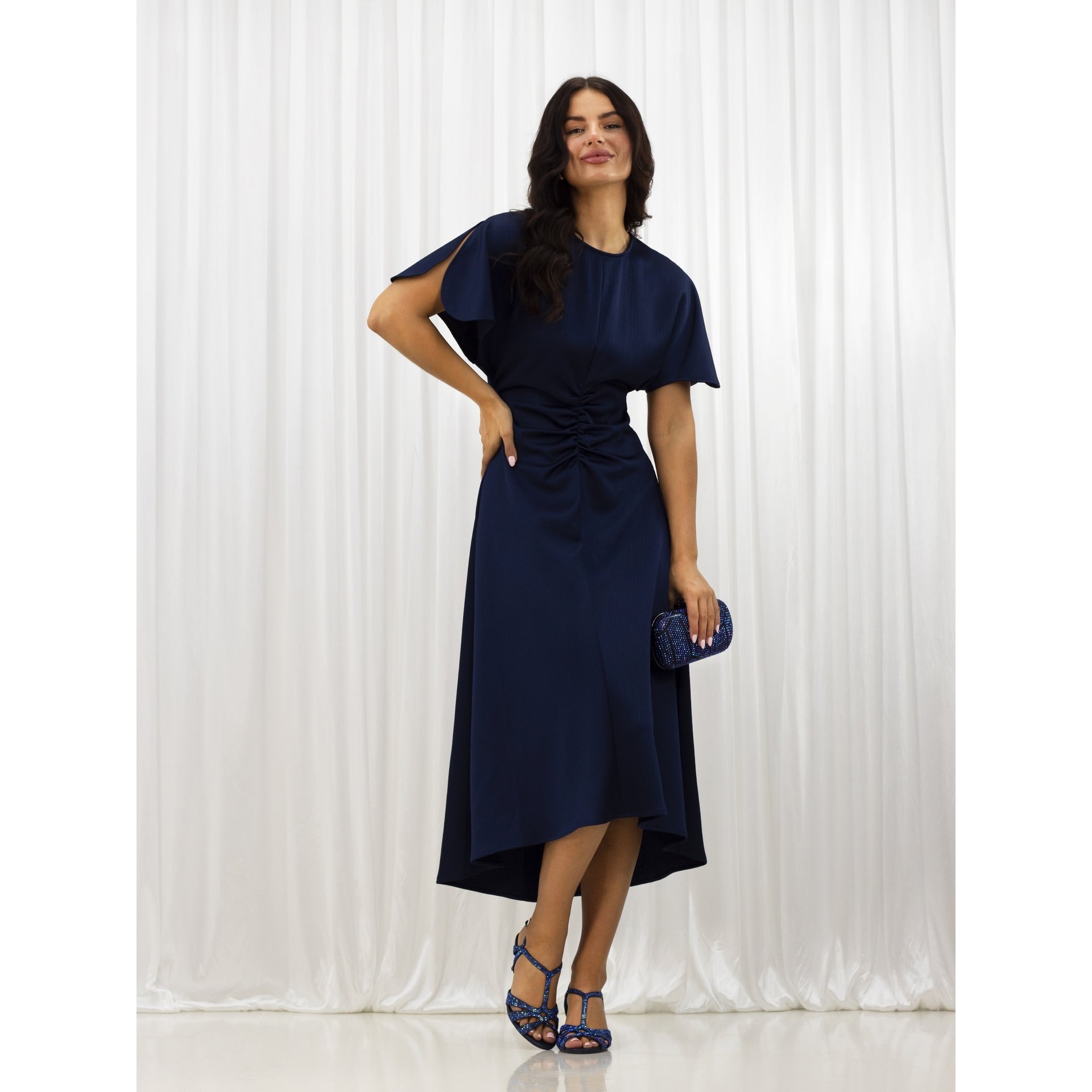 Francie Wide Fit Blue Gemstone Sandal