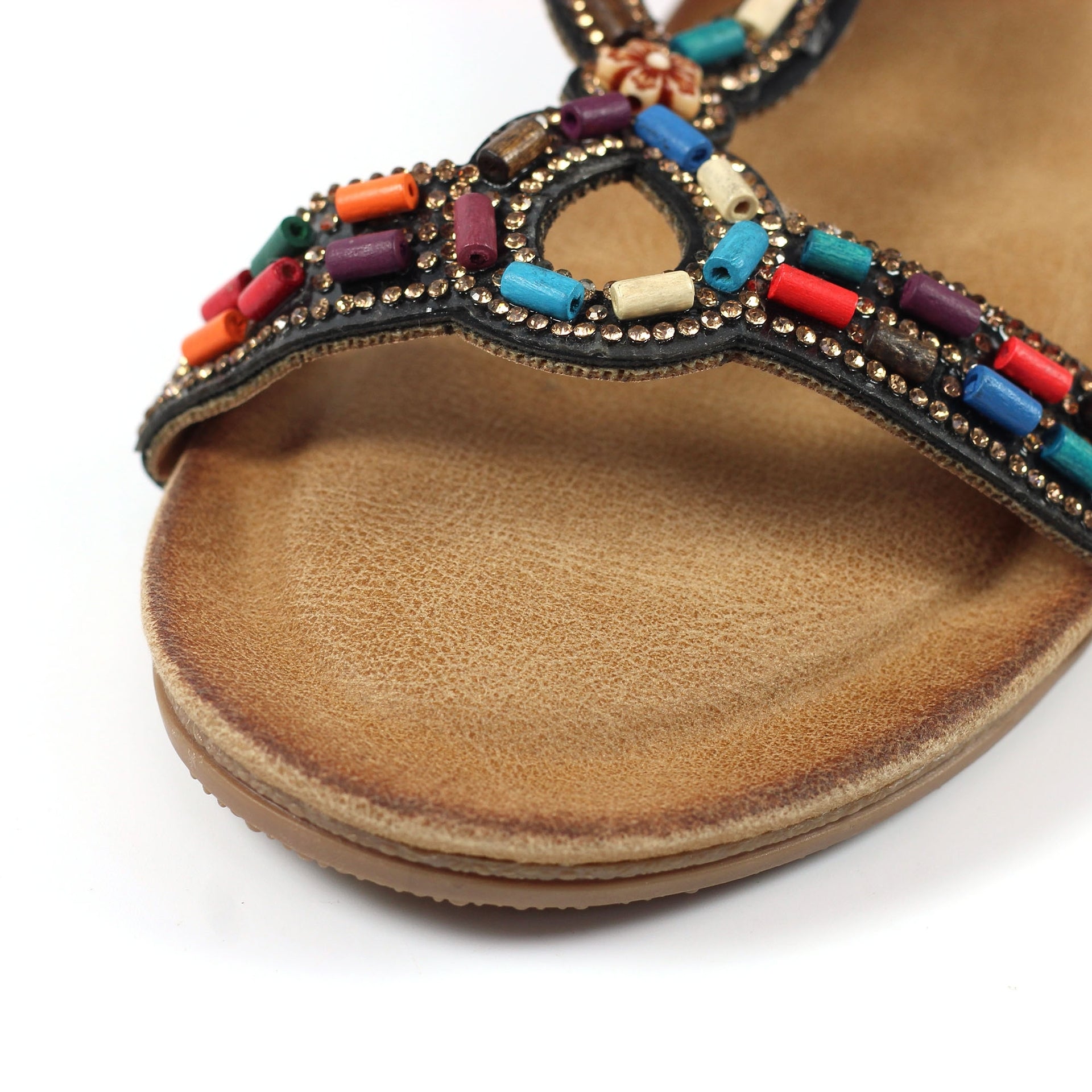 Epsom Black Wedge Sandal