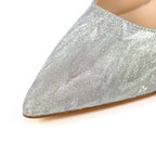 Janine Silver Slingback Heel
