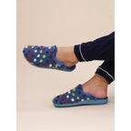 Montreal Mid Blue Mule Slipper