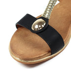 Renoir Black Sandal