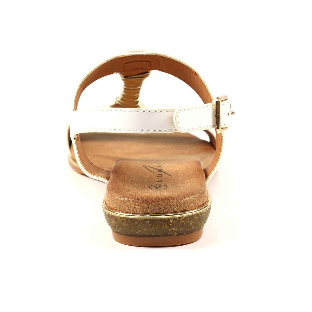 Renoir White Sandal