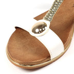 Renoir White Sandal