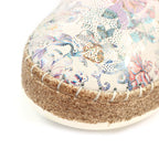 Iva White Leather Plimsoll
