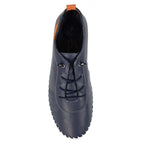 Flamborough Navy Leather Shoe