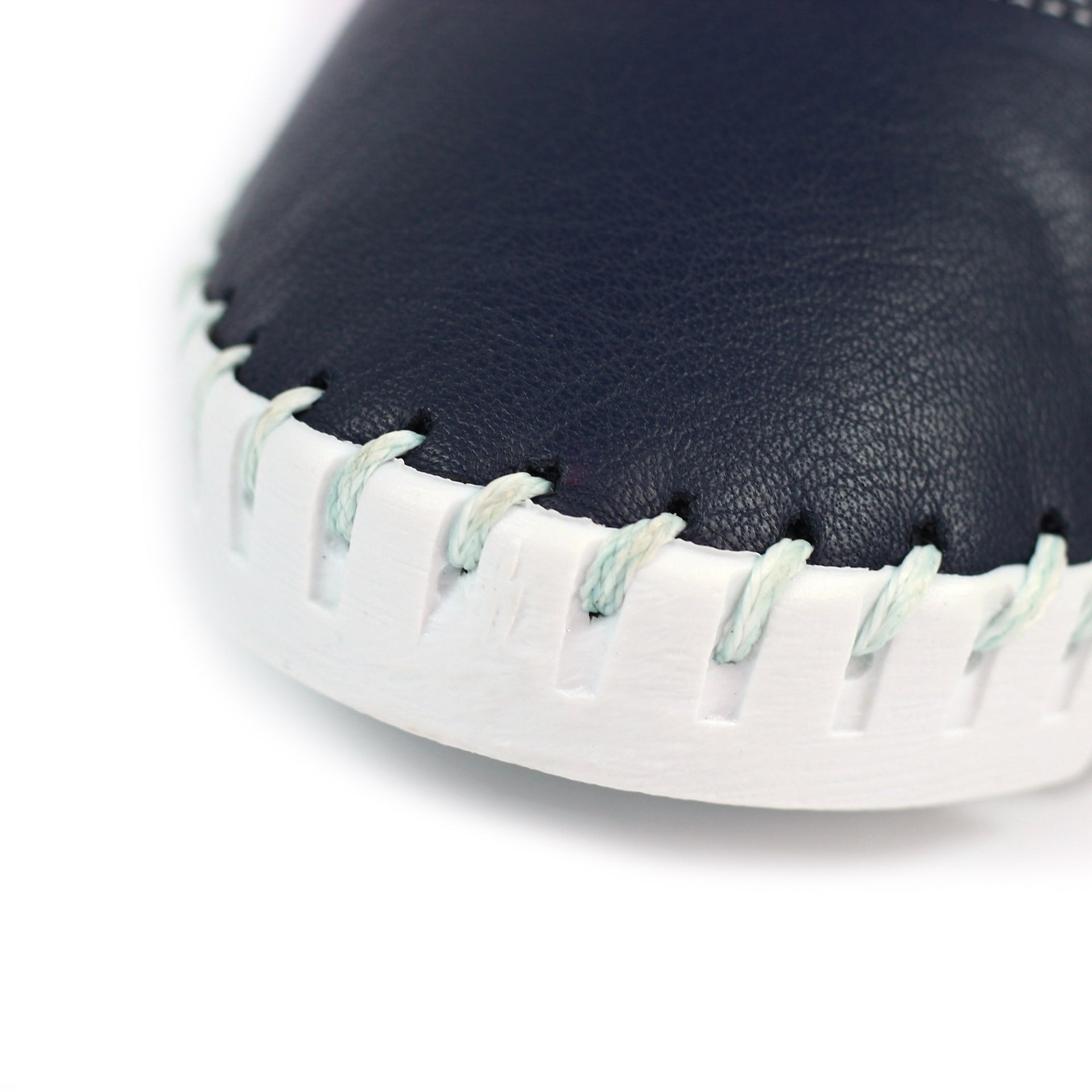 Flamborough Navy Leather Shoe