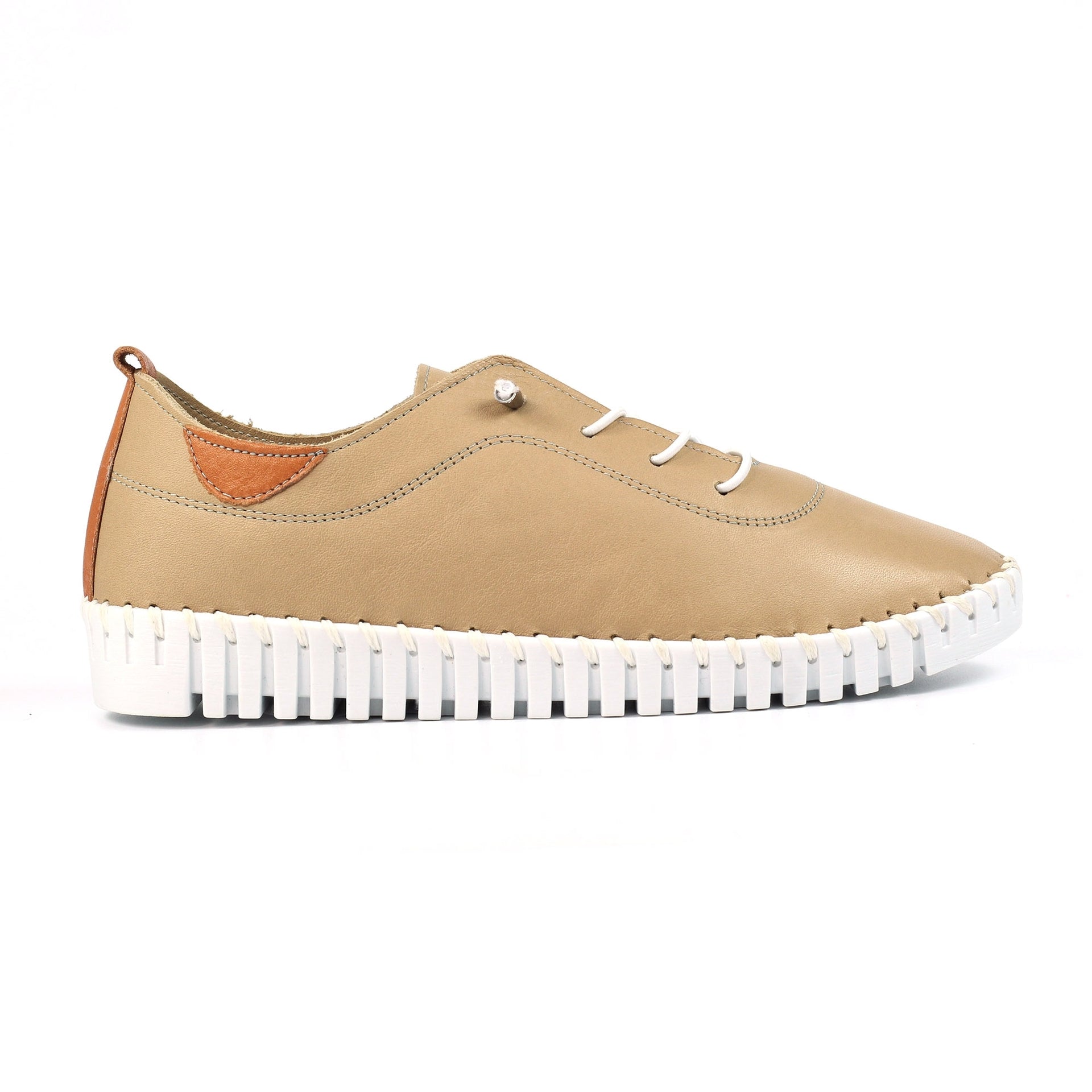 Flamborough Camel Leather Shoe