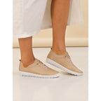 Flamborough Camel Leather Shoe