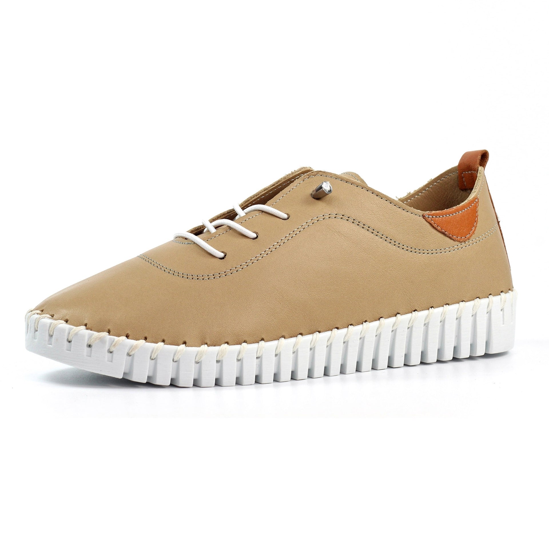 Flamborough Camel Leather Shoe