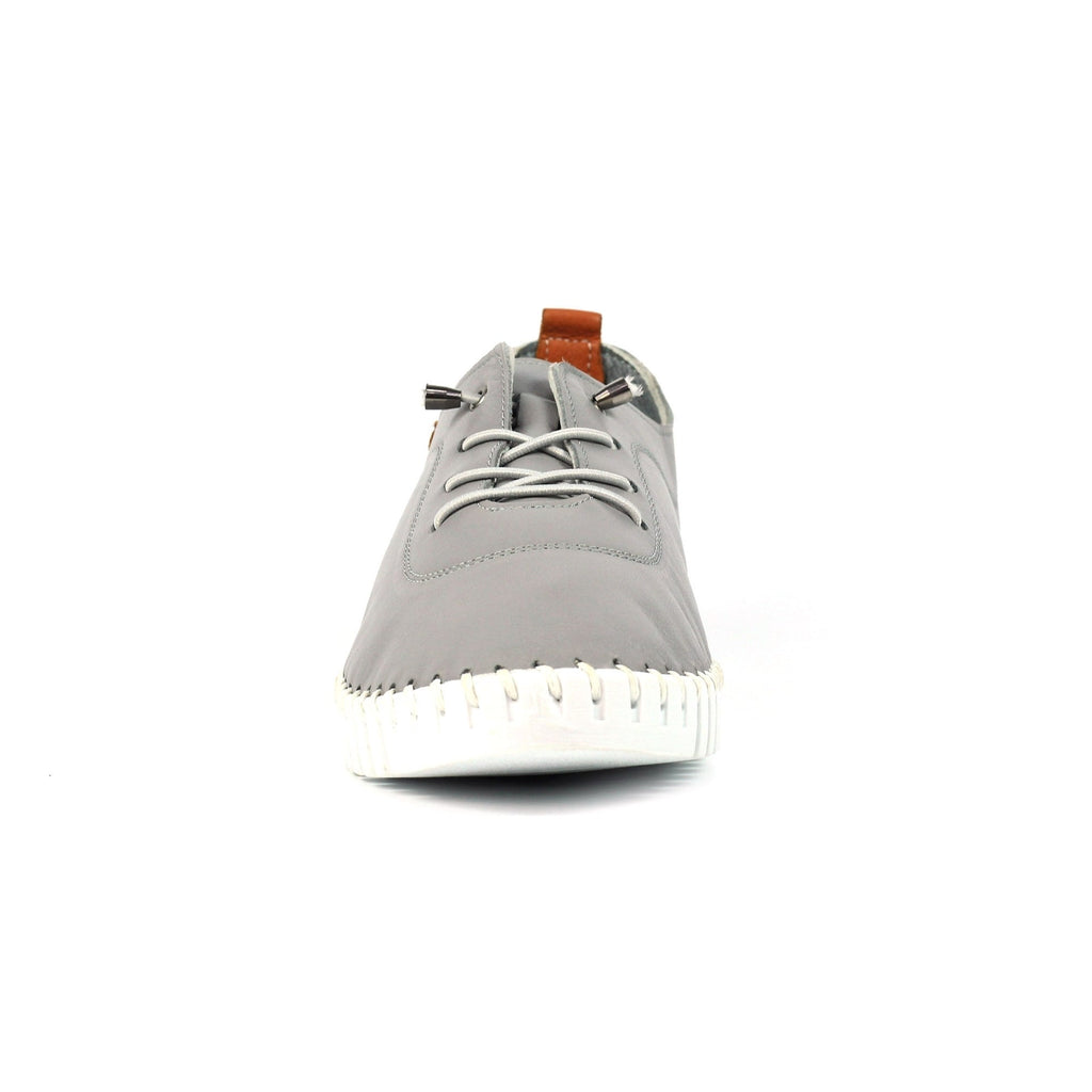 Flamborough Grey Leather Shoe