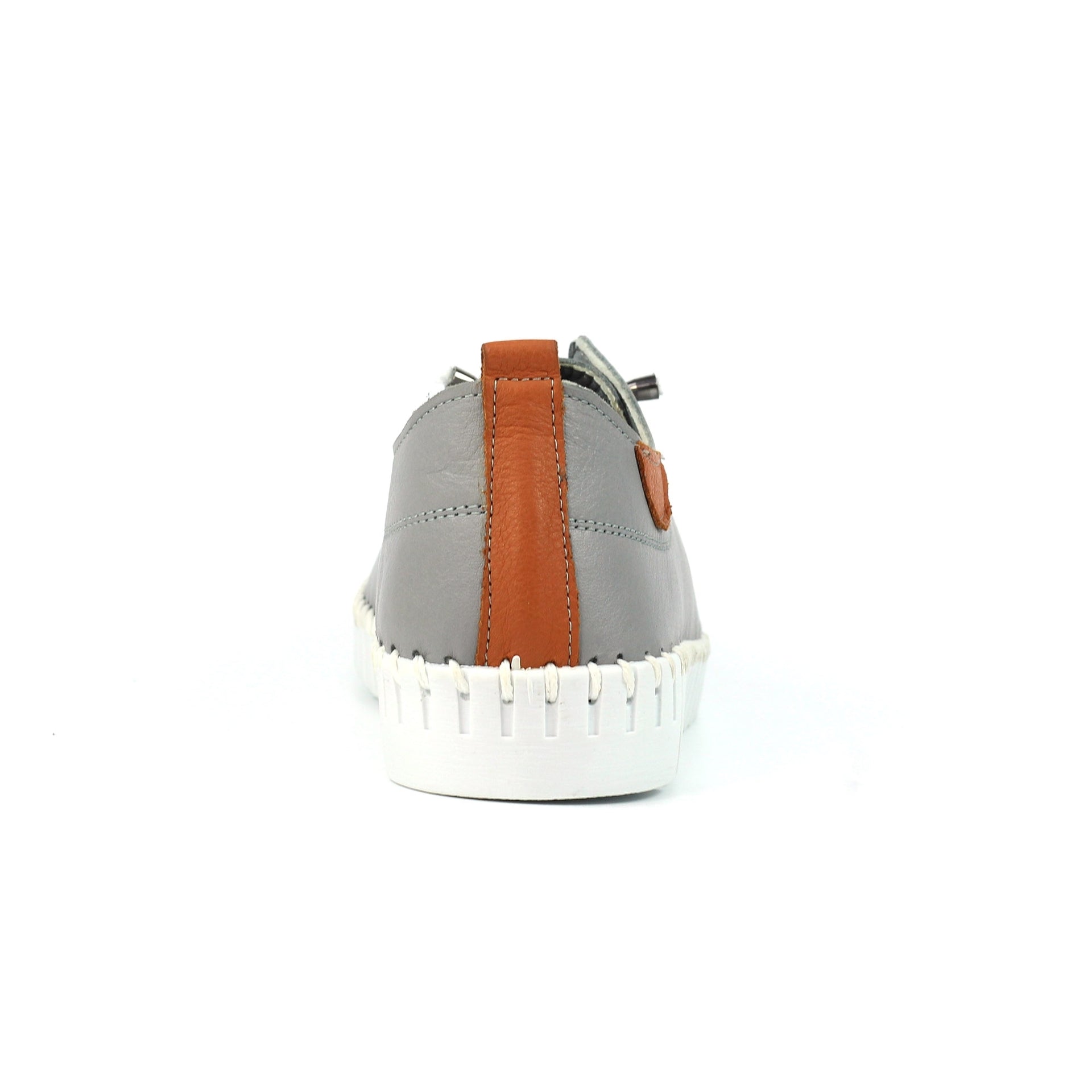 Flamborough Grey Leather Shoe