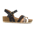 Selina Black Sandal