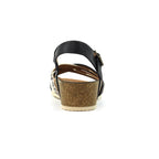 Selina Black Sandal