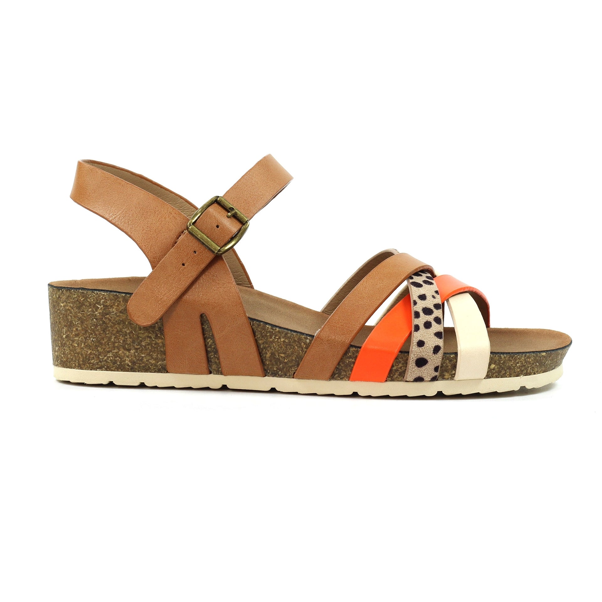 Selina Camel Sandal
