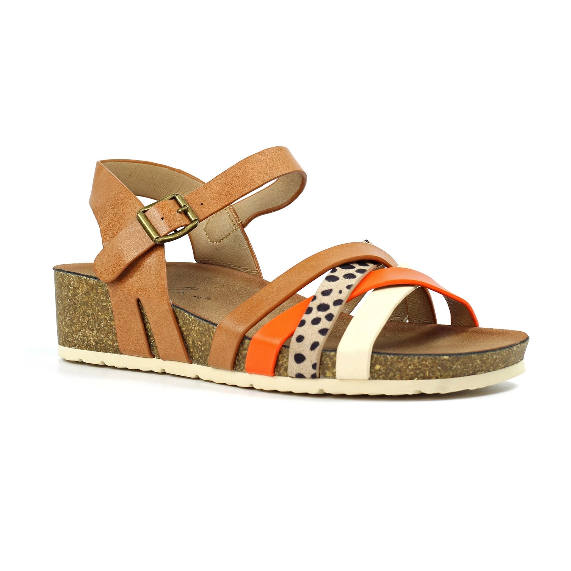 Selina Camel Sandal