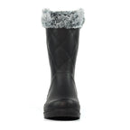Norway Black Faux Fur-Lined Wellington