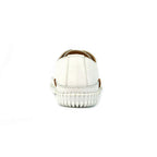 Truffle II White Leather Plimsoll