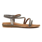 Cortez Pewter Sandal