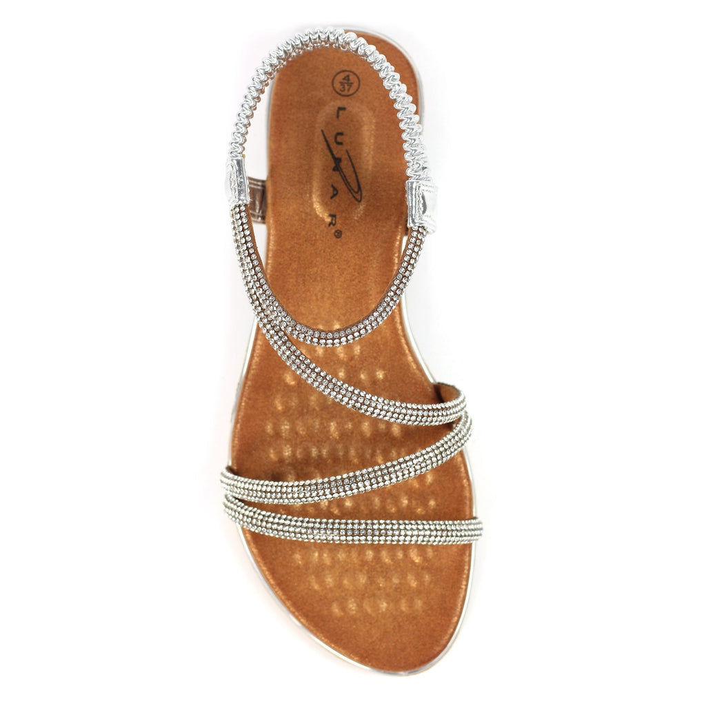 Cortez Silver Sandal