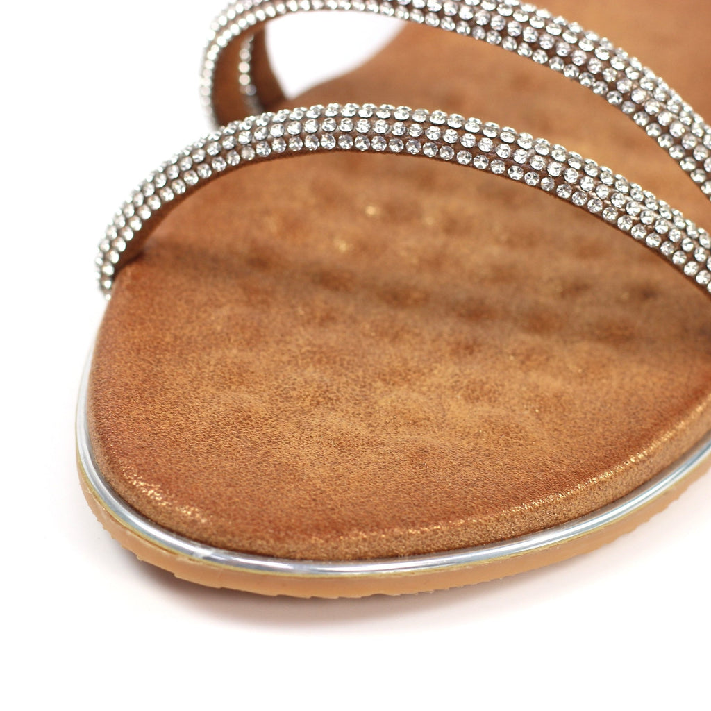 Cortez Silver Sandal