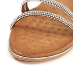 Cortez Silver Sandal