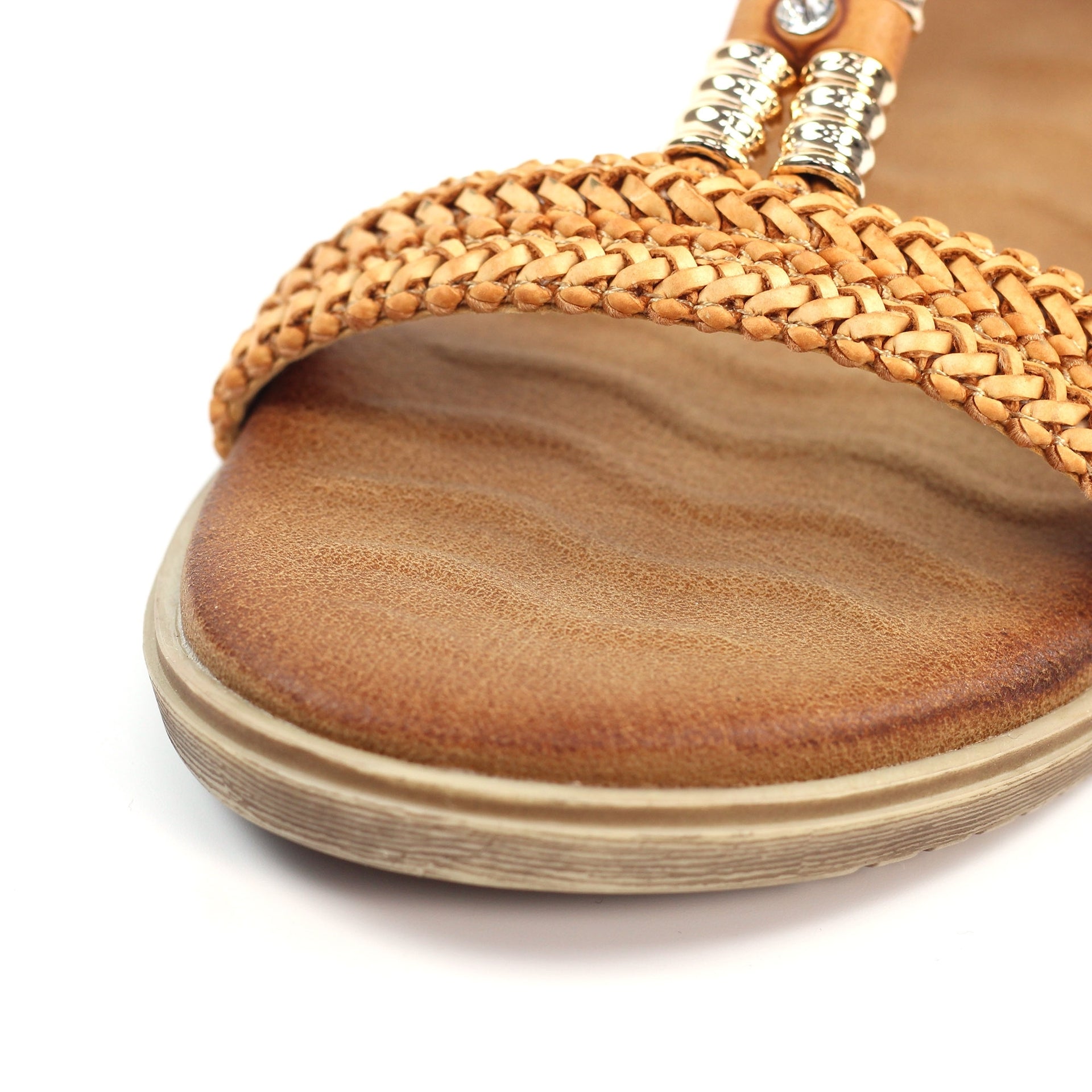 Portofino Camel Sandal